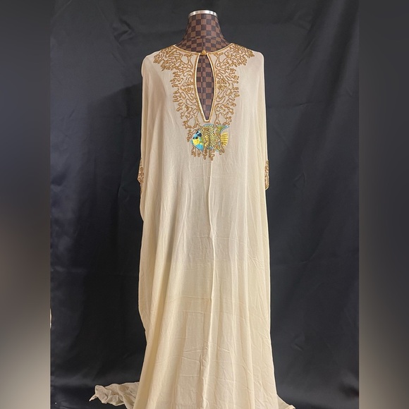 Other - Jeannie McQueeny beige cover up